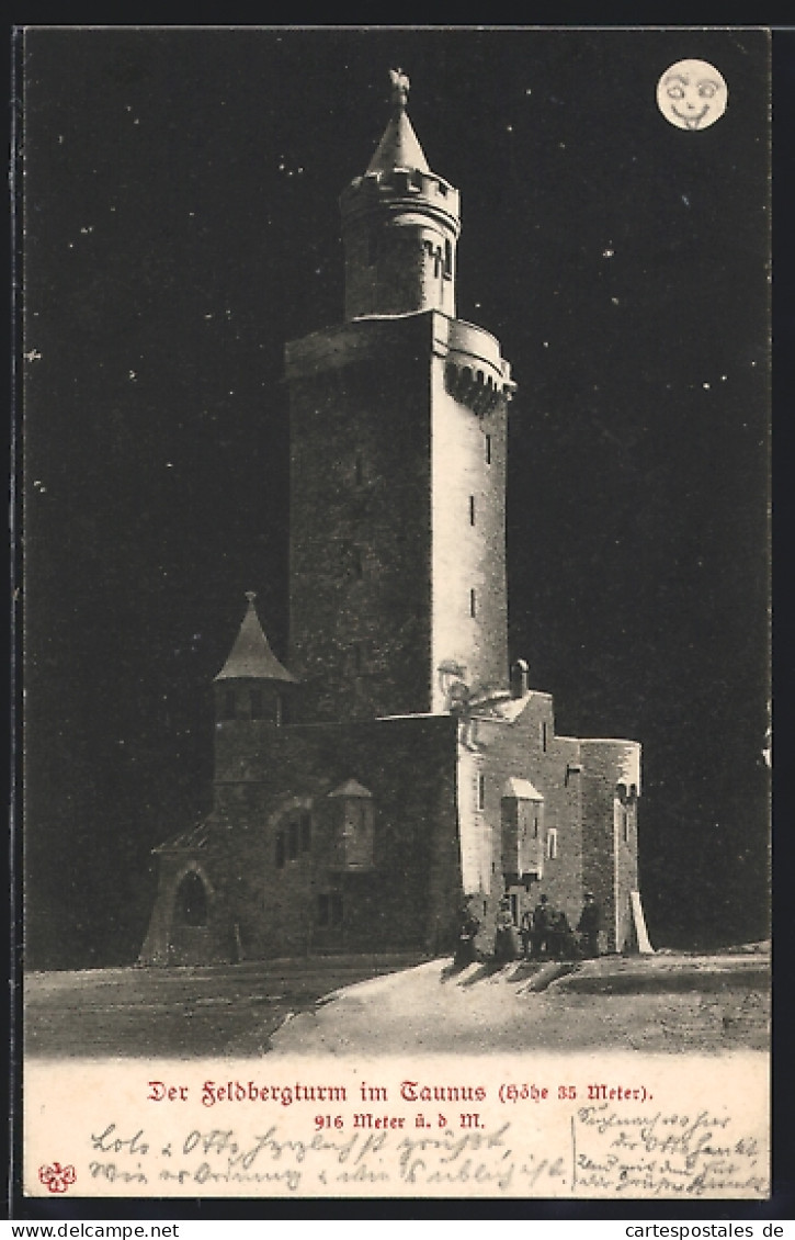 AK Feldberg /Taunus, Der Feldbergturm Im Schnee  - Taunus