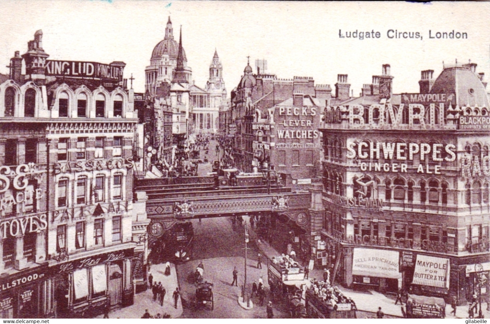 LONDON -  Ludgate Circus - Andere & Zonder Classificatie