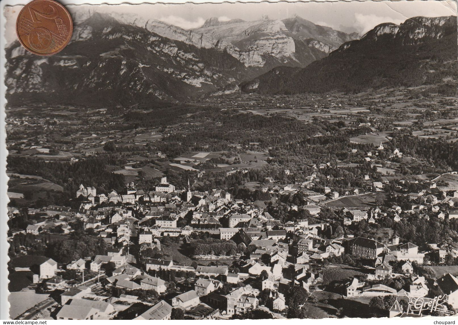 74 - Carte Postale Semi Moderne De LA ROCHE SUR FORON  Vue Aérienne - La Roche-sur-Foron