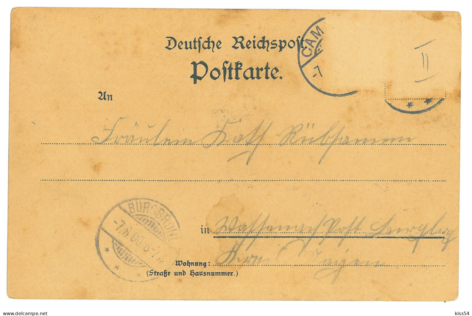 GER 58 - 17249 REMSCHEID, Litho, Germany - Old Postcard - Used - 1900 - Remscheid