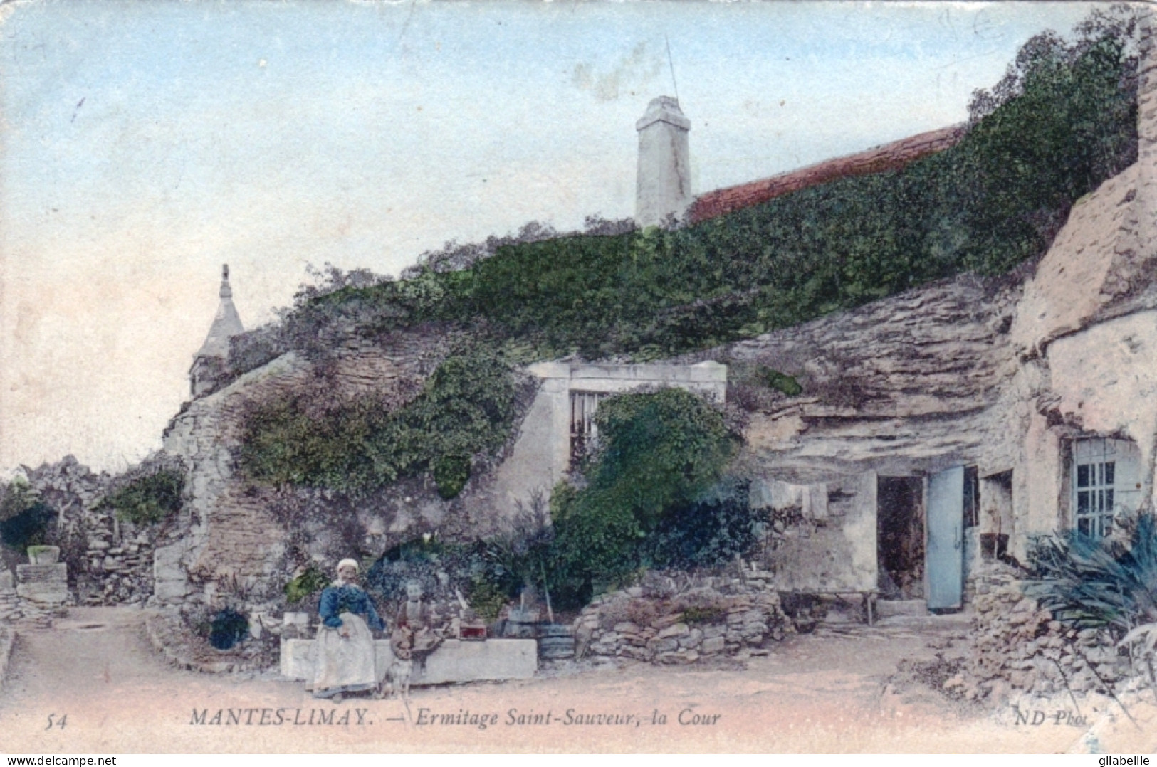 78 - MANTES - LIMAY  - Ermitage Saint Sauveur - La Cour - Mantes La Jolie