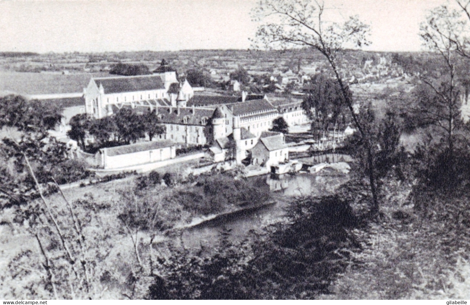 36 - Indre - L'abbaye De Notre Dame De FONTGOMBAULT - Vue Des Bords De La Creuse - Sonstige & Ohne Zuordnung