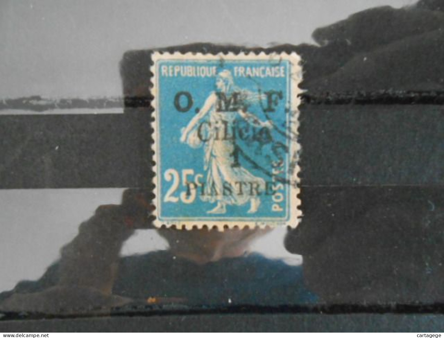 CILICIE YT 83 SEMEUSE 1pa S.25c. Bleu - Used Stamps