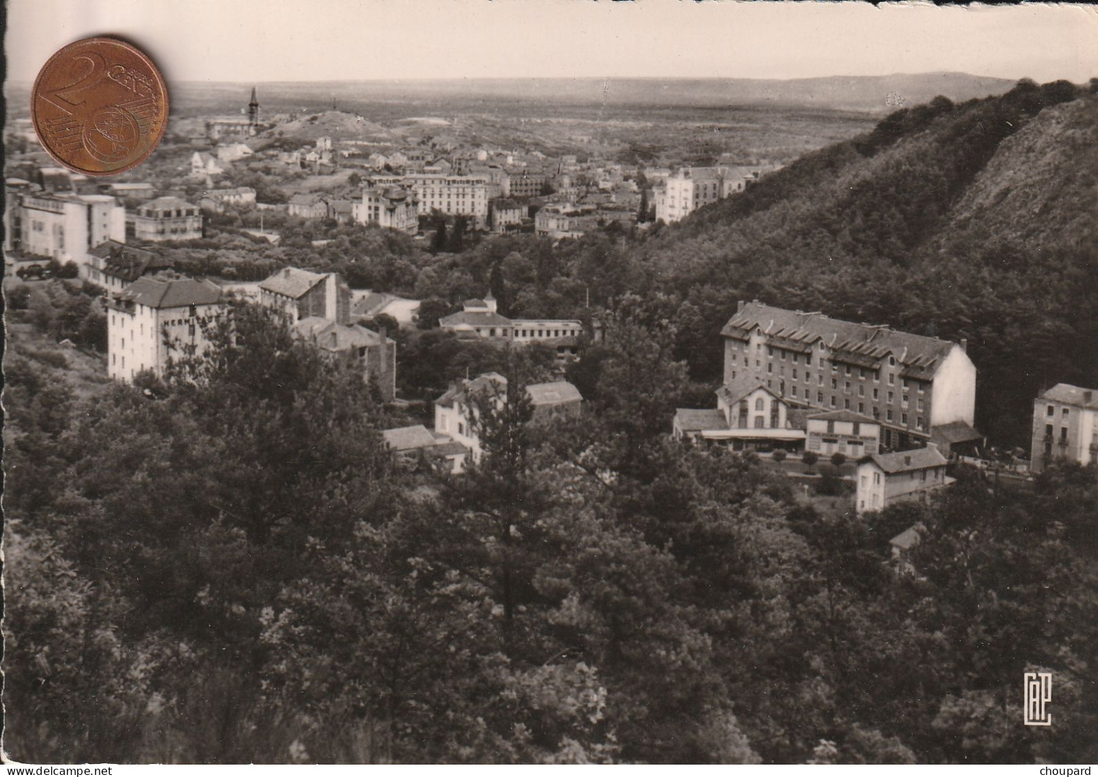 63 - Carte Postale Semi Moderne De CHATELGUYON  Vue Aérienne - Châtel-Guyon