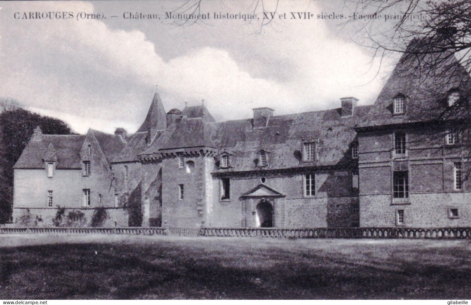 61 - Orne - CARROUGES - Chateau Monument Historique  - Carrouges