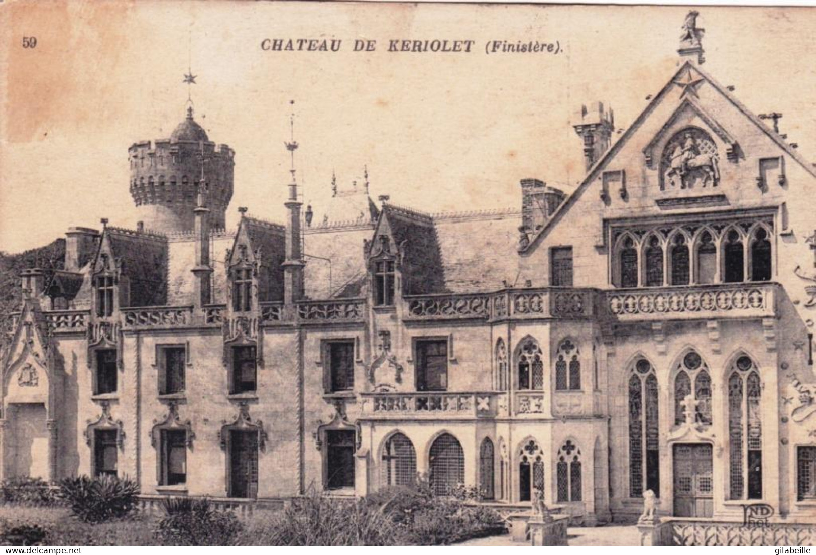29 - Finistere -  CONCARNEAU - Chateau De Keriolet - Concarneau