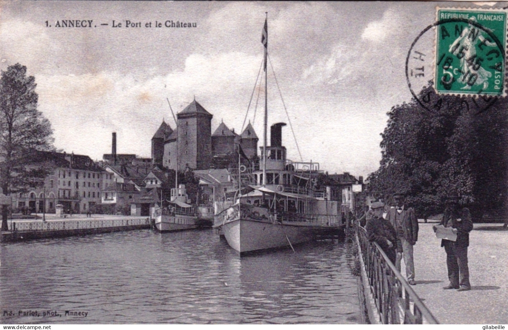 74 - ANNECY - Le Port Et Le Chateau - Annecy