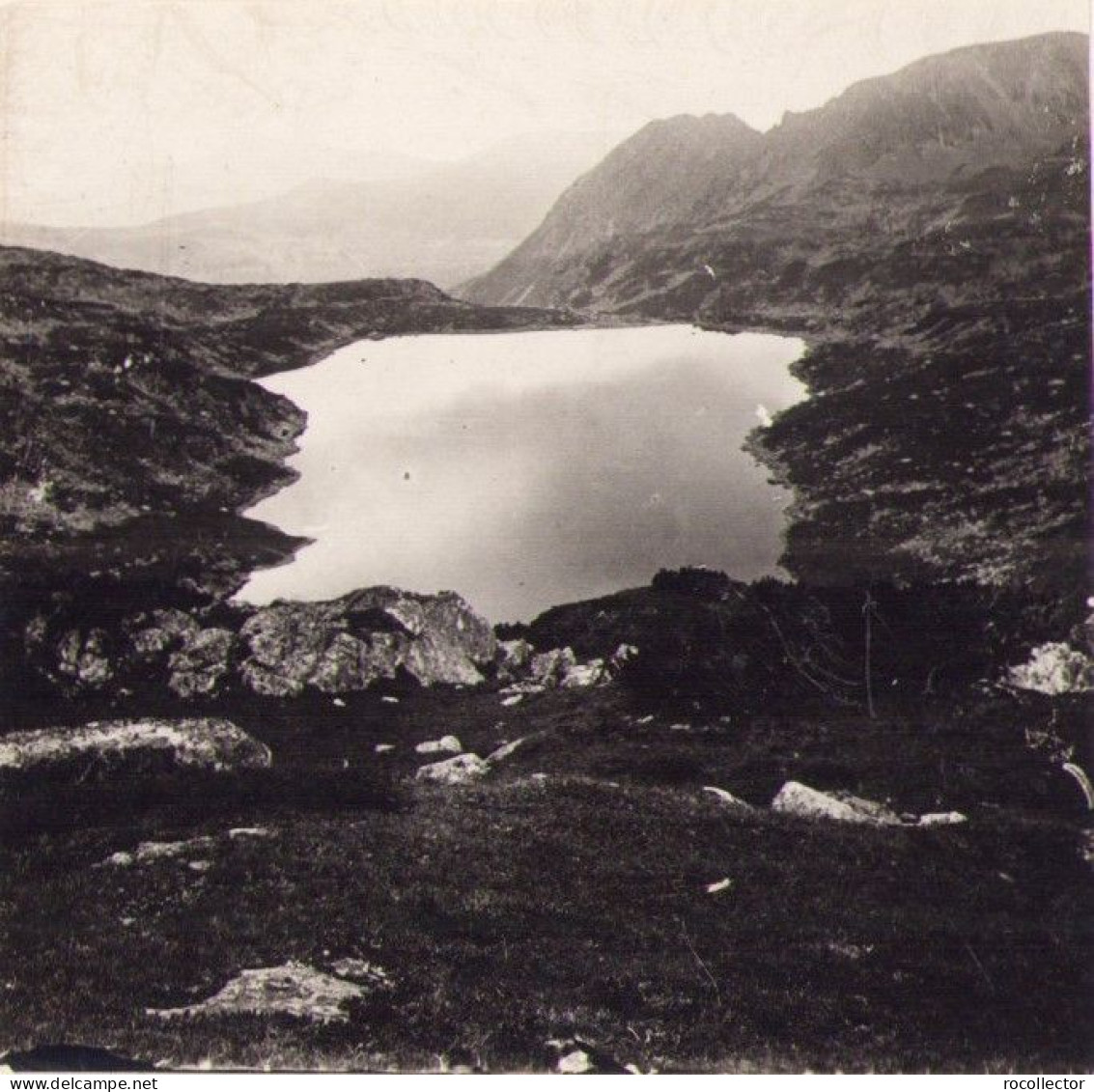 Lacul Bucura, Fotografie Din Timpul Excursiei Universitare Din 1921 De La Cluj G73N - Orte