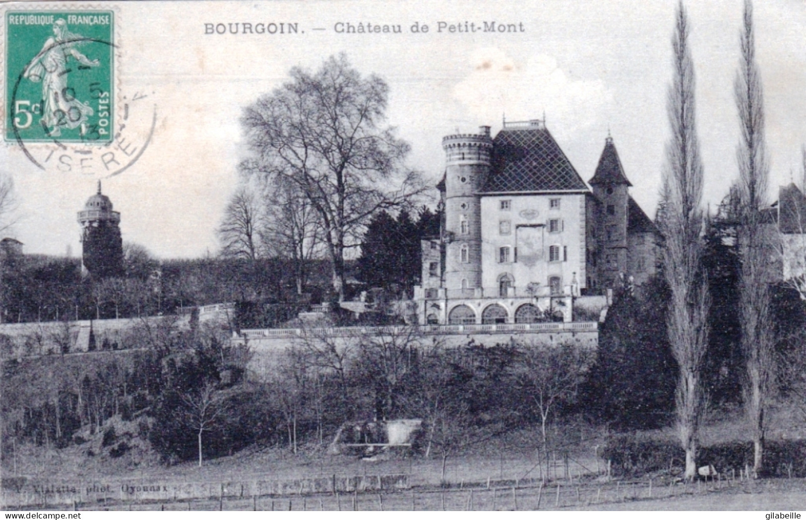 38 - Isere -  BOURGOIN - Chateau De Petit Mont - Bourgoin