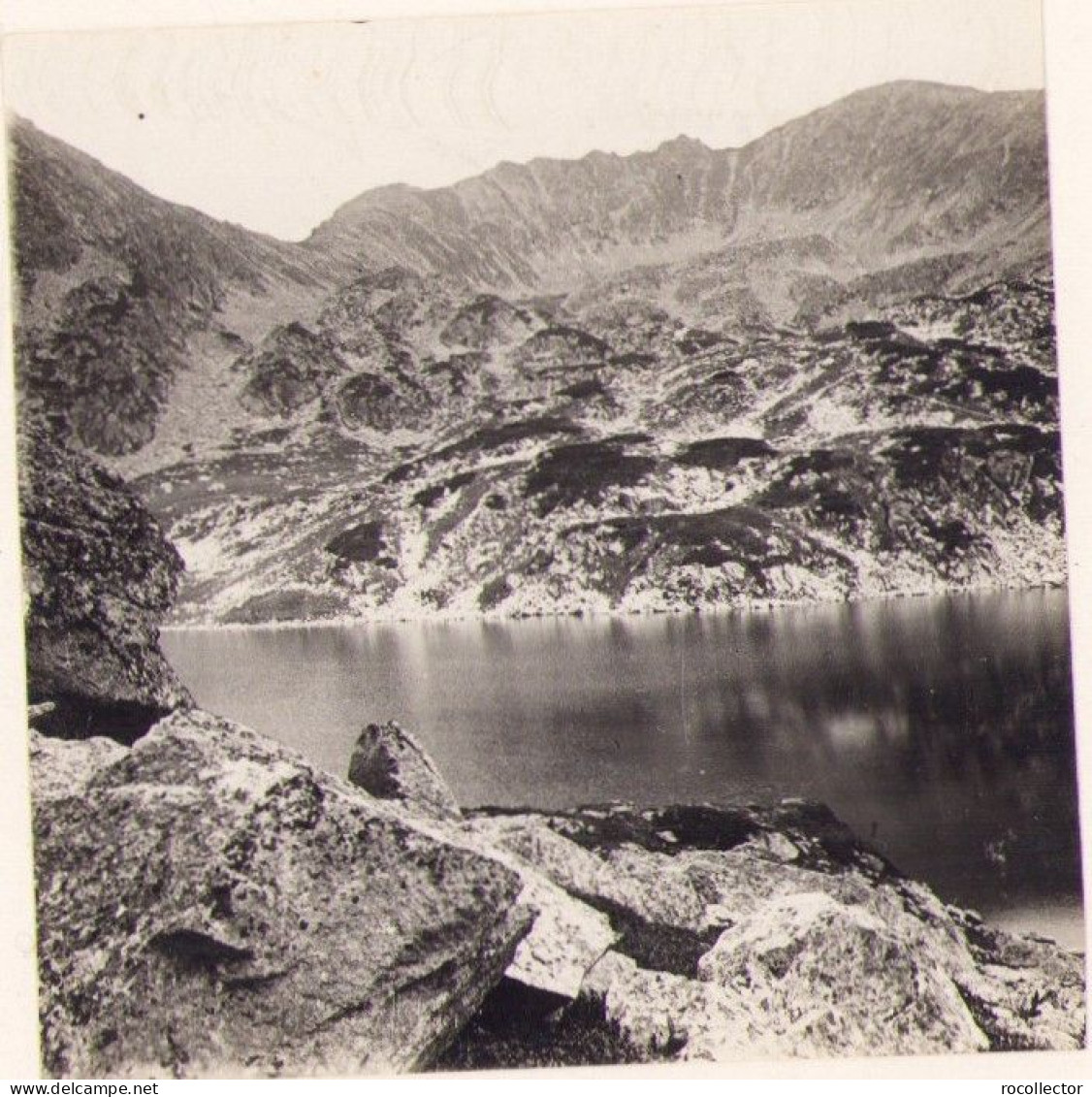 Lacul Bucura, Fotografie Din Timpul Excursiei Universitare Din 1921 De La Cluj G72N - Orte
