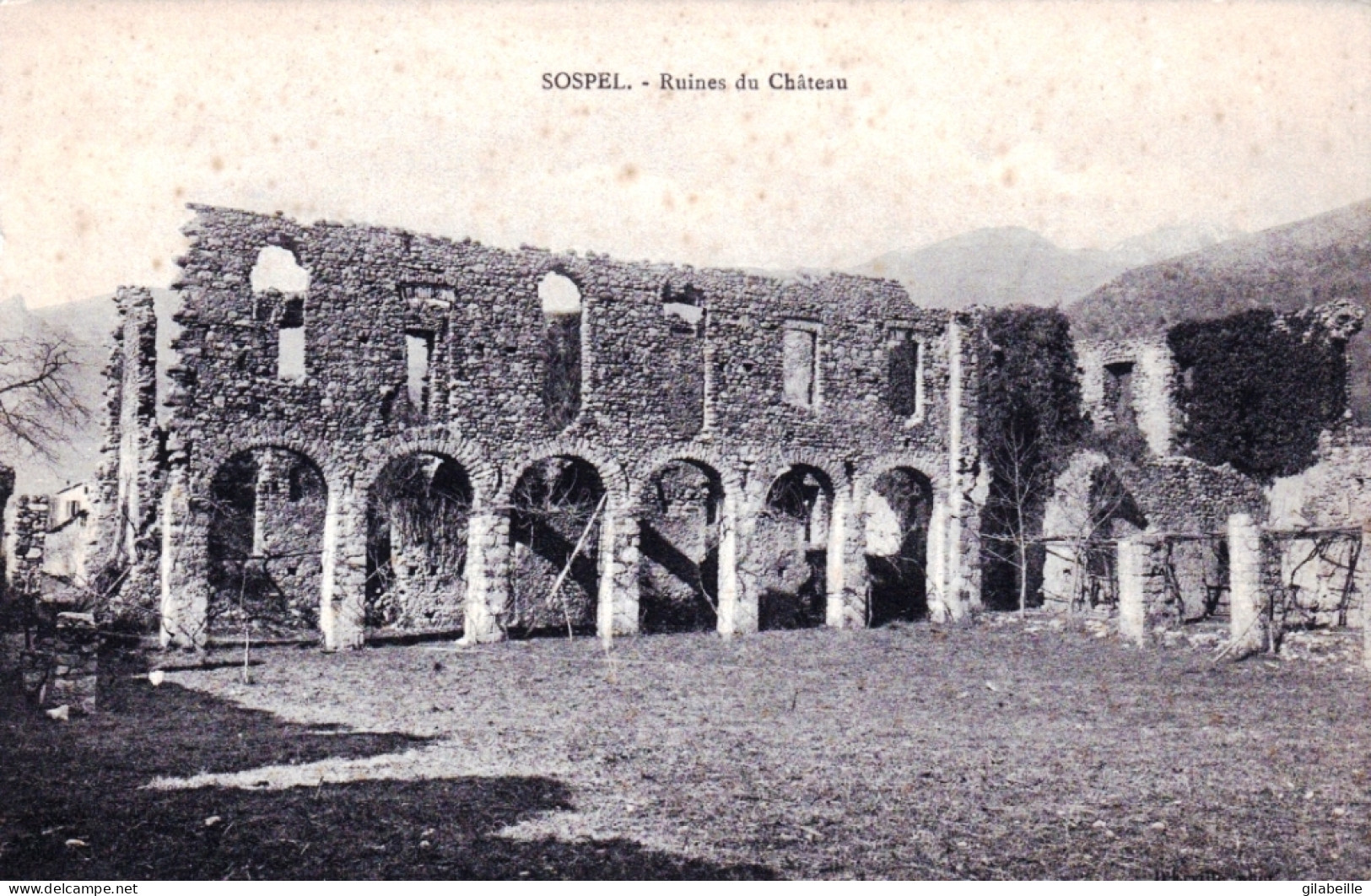 06 - SOSPEL -  Ruines Du Chateau - Sospel