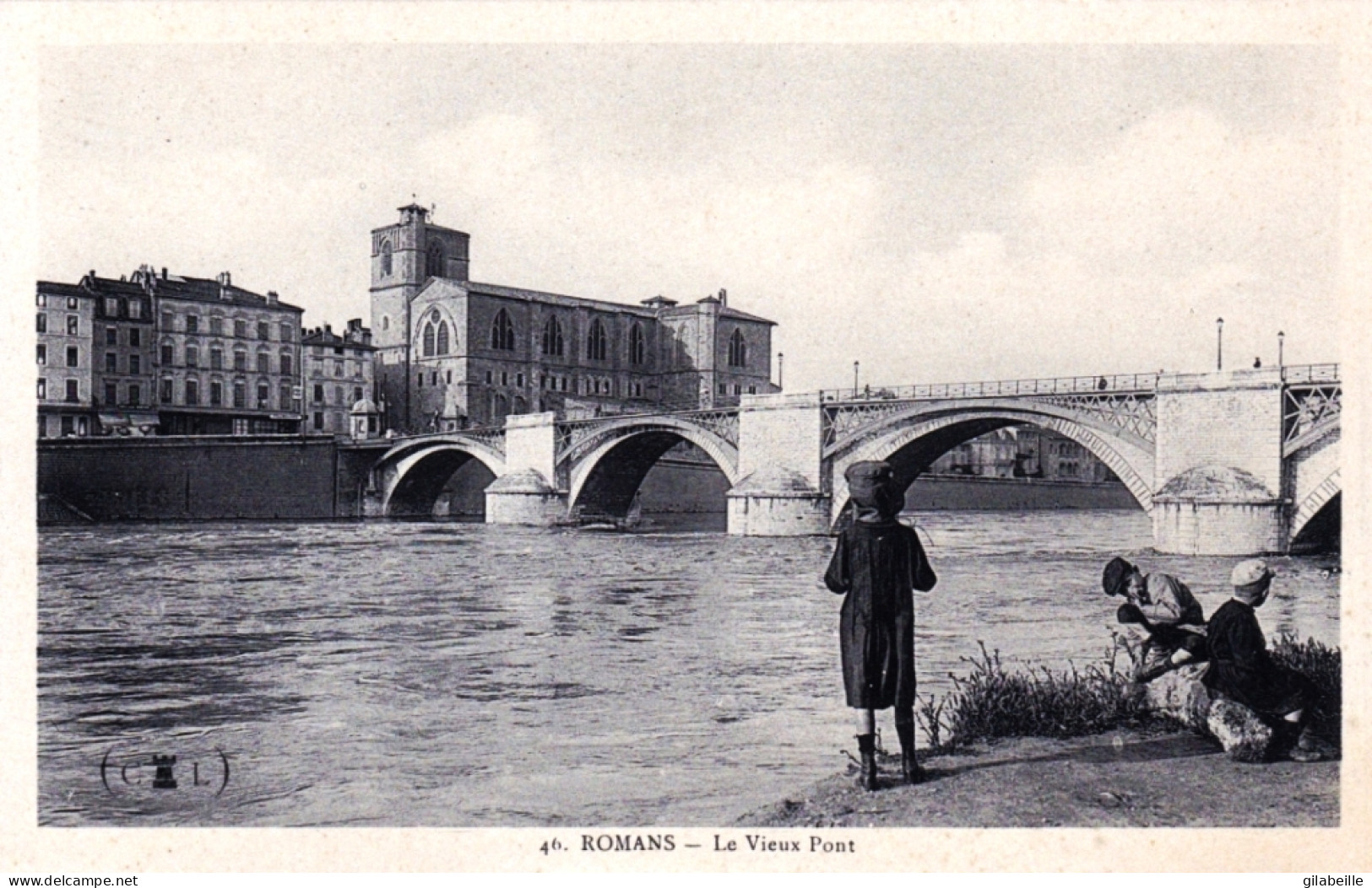 26 - Drome - ROMANS  Sur ISERE  - Le Vieux Pont - Romans Sur Isere