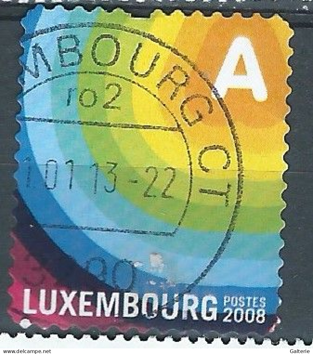LUXEMBOURG- Obl - 2008 - YT N° 1748 -Postocollants ATR - Gebraucht