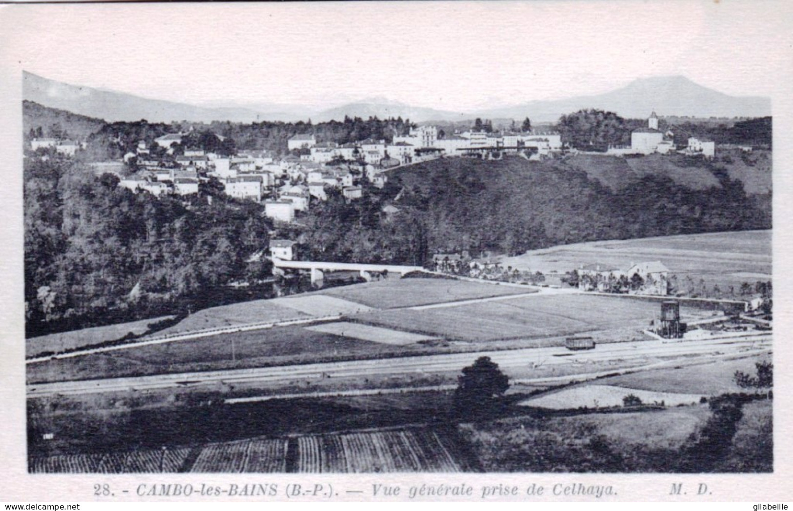 64 - CAMBO  Les BAINS - Vue Generale Prsie De Celhaya - Cambo-les-Bains