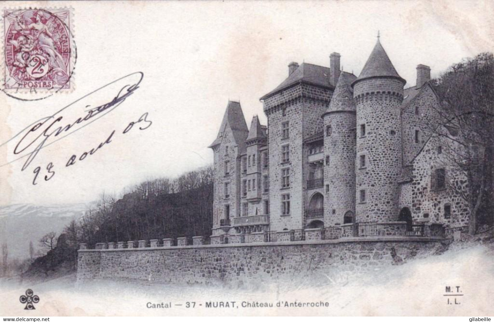 15 - MURAT -  Chateau D' Anterroche - Murat