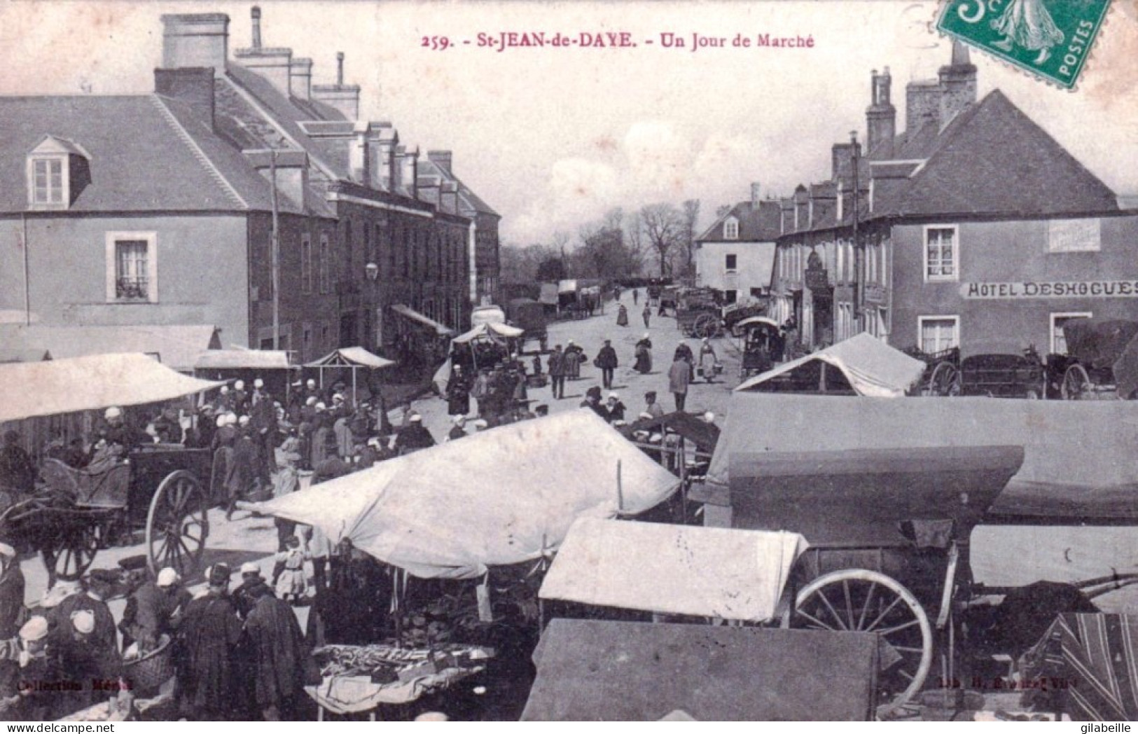 50 - Manche -  SAINT JEAN  De DAYE - Un Jour De Marché - Sonstige & Ohne Zuordnung