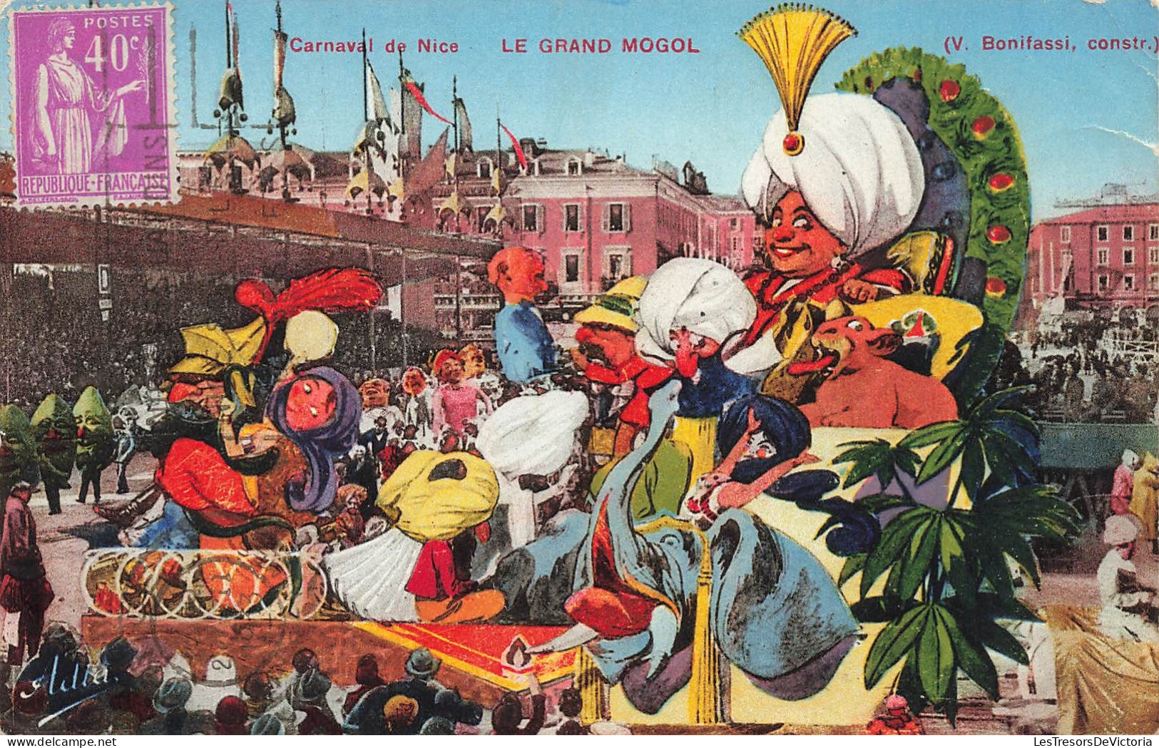 FRANCE - Nice - Carnaval De Nice - Le Grand Mogol - Animé - Carte Postale Ancienne - Sonstige & Ohne Zuordnung