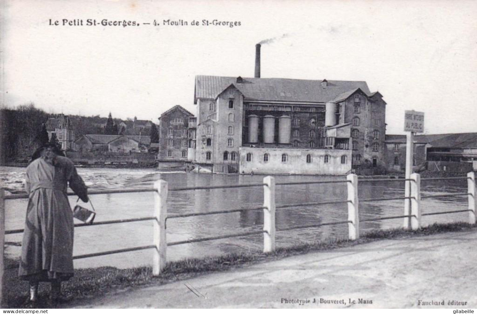 72 - Sarthe - LE PETIT SAINT GEORGES ( Le Mans )  Moulin De St Georges - Le Mans