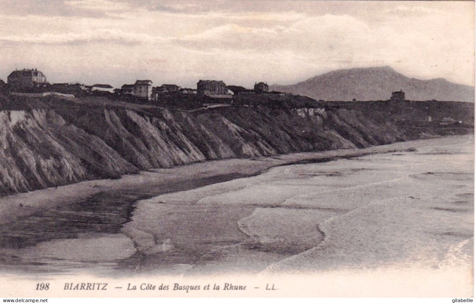64 - BIARRITZ -  La Cote Des Basques Et La Rhune - Biarritz