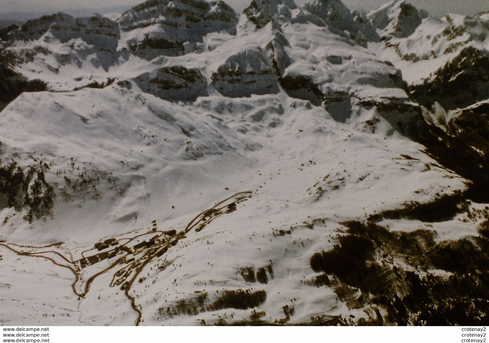 Photo Diapo Diapositive Slide Espagne Portugal N°10 Station De Ski CANDANCHU Dans Les Pyrénées VOIR ZOOM - Dias