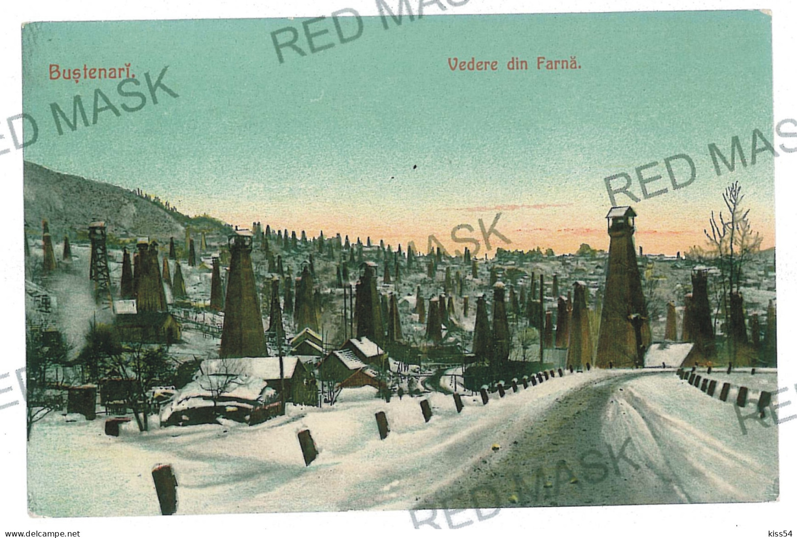 RO 83 - 10658 BUSTENARI, Prahova, Oil Wells, Romania - Old Postcard - Unused - Romania