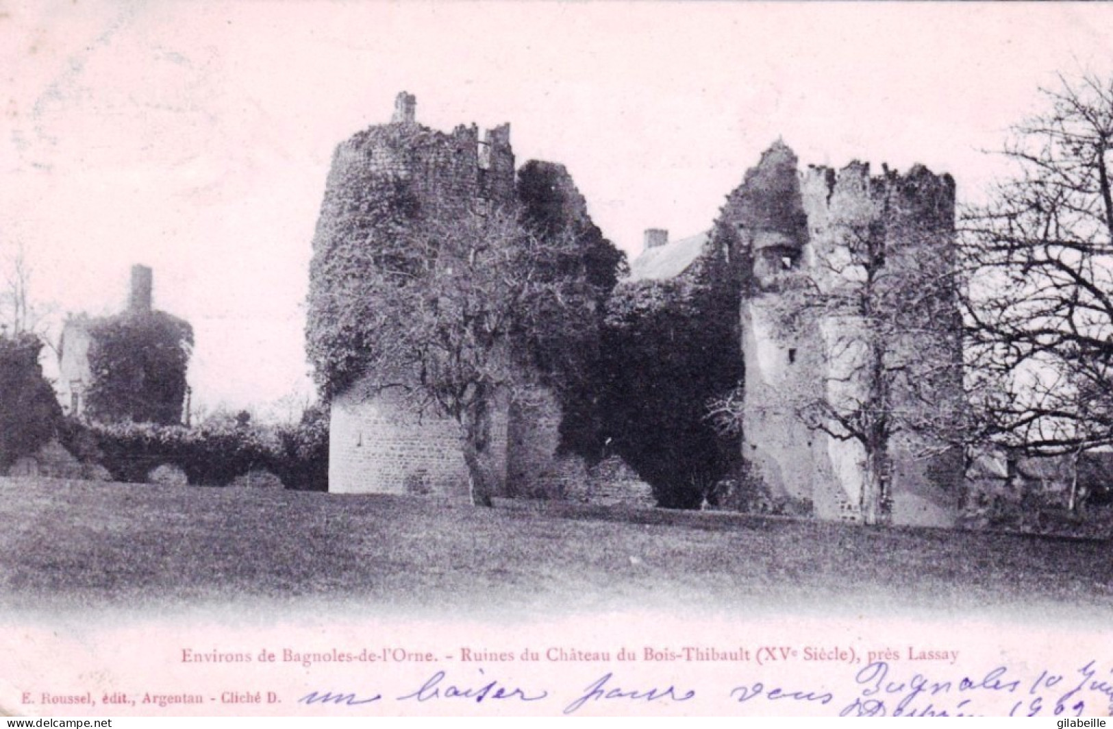 53 - Mayenne - Environs De Bagnoles De L'Orne - Ruines Du Chateau De BOIS THIBAULT Pres Lassay - Sonstige & Ohne Zuordnung