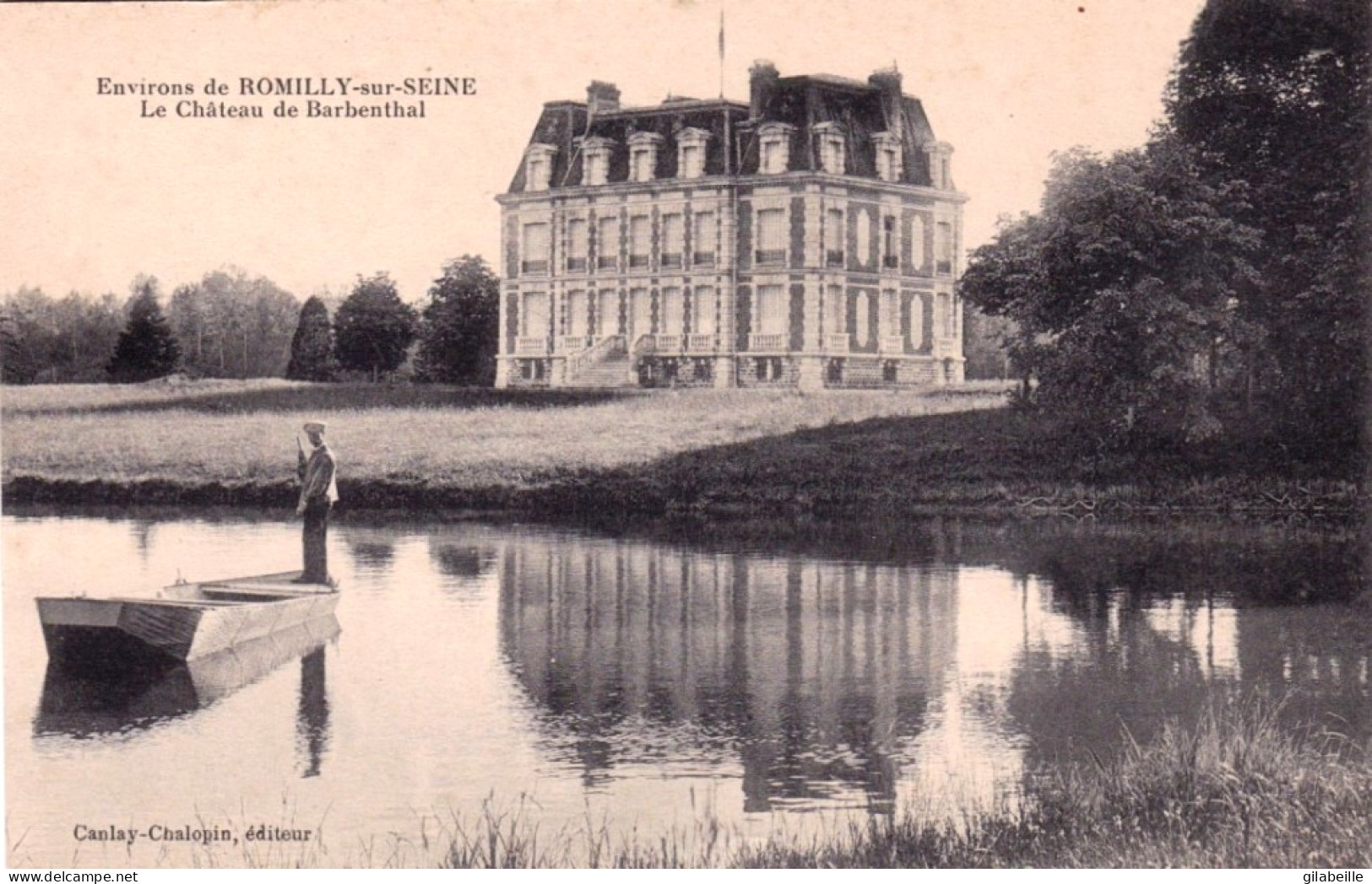 10 - Aube -  Environs De Romilly Sur Seine -- Le Chateau De BARBENTHAL - Romilly-sur-Seine