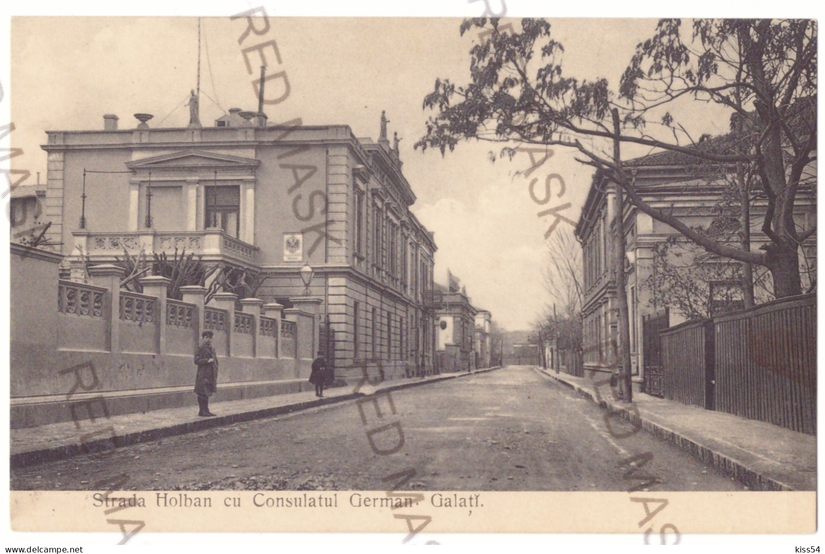 RO 83 - 21118 GALATI, German Consulate, Romania - Old Postcard - Unused - Romania