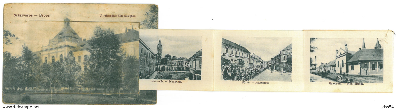 RO 83 - 23627 ORASTIE, Hunedoara, Leporello, Romania - Old Postcard - Unused - Romania