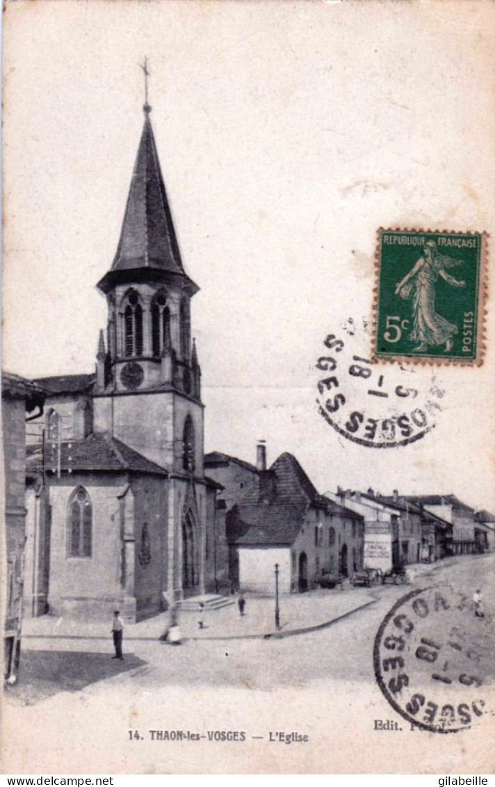88 -  THAON Les VOSGES -  L'église - Thaon Les Vosges