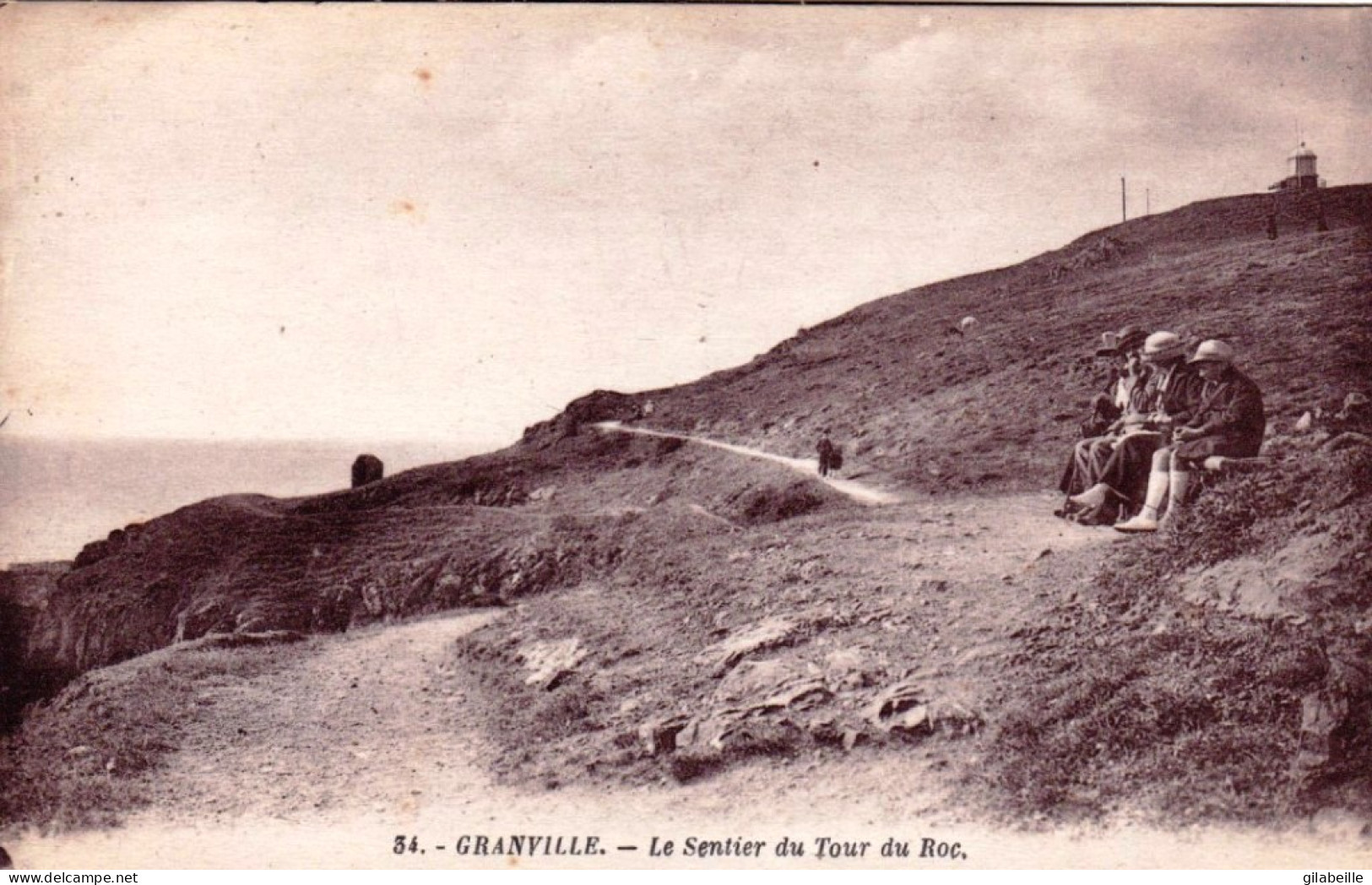50 - GRANVILLE -  Le Sentier Du Tour Du Roc - Granville