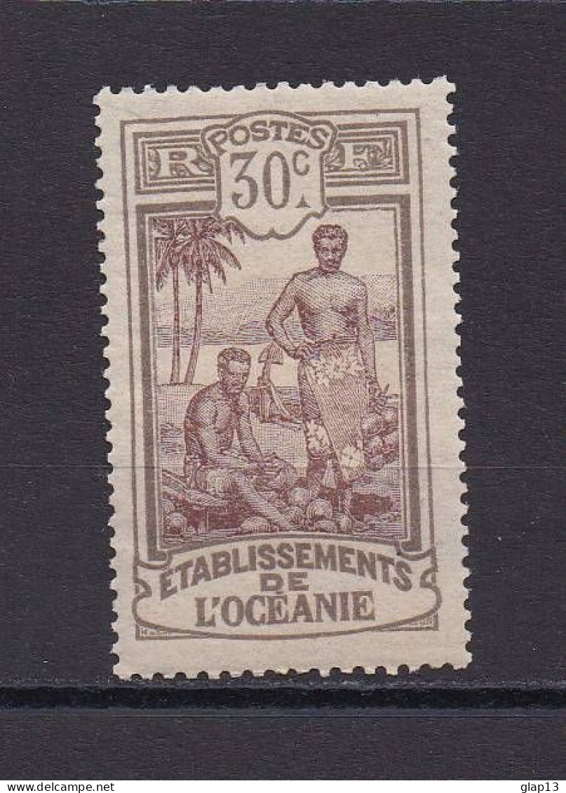 OCEANIE 1913 TIMBRE N°21 NEUF AVEC CHARNIERE - Unused Stamps