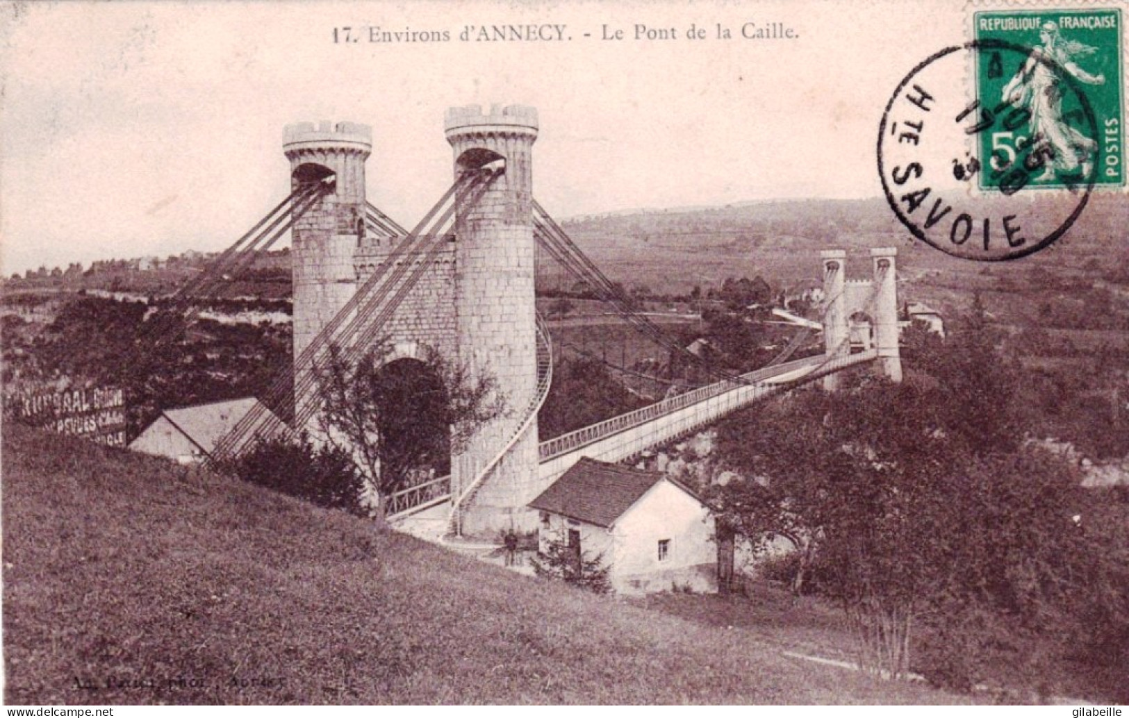 74 - Enviros D ANNECY - Le Pont De La Caille - Annecy