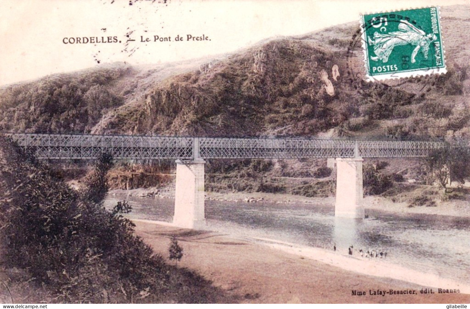 42 - Loire -  CORDELLE - Le Pont De Presle - Other & Unclassified