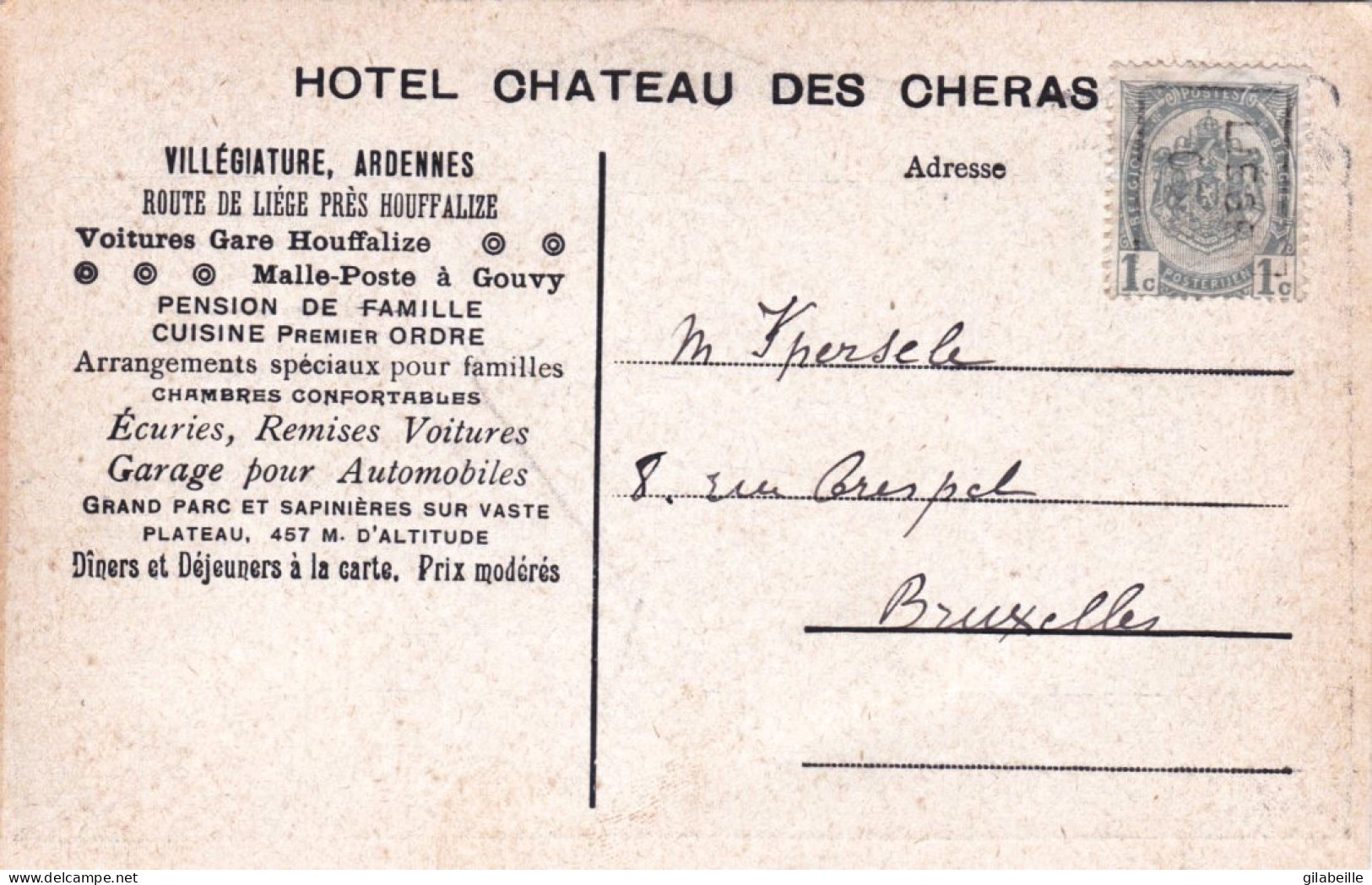 HOUFFALIZE - Hotel Chateau Des Cheras - Houffalize
