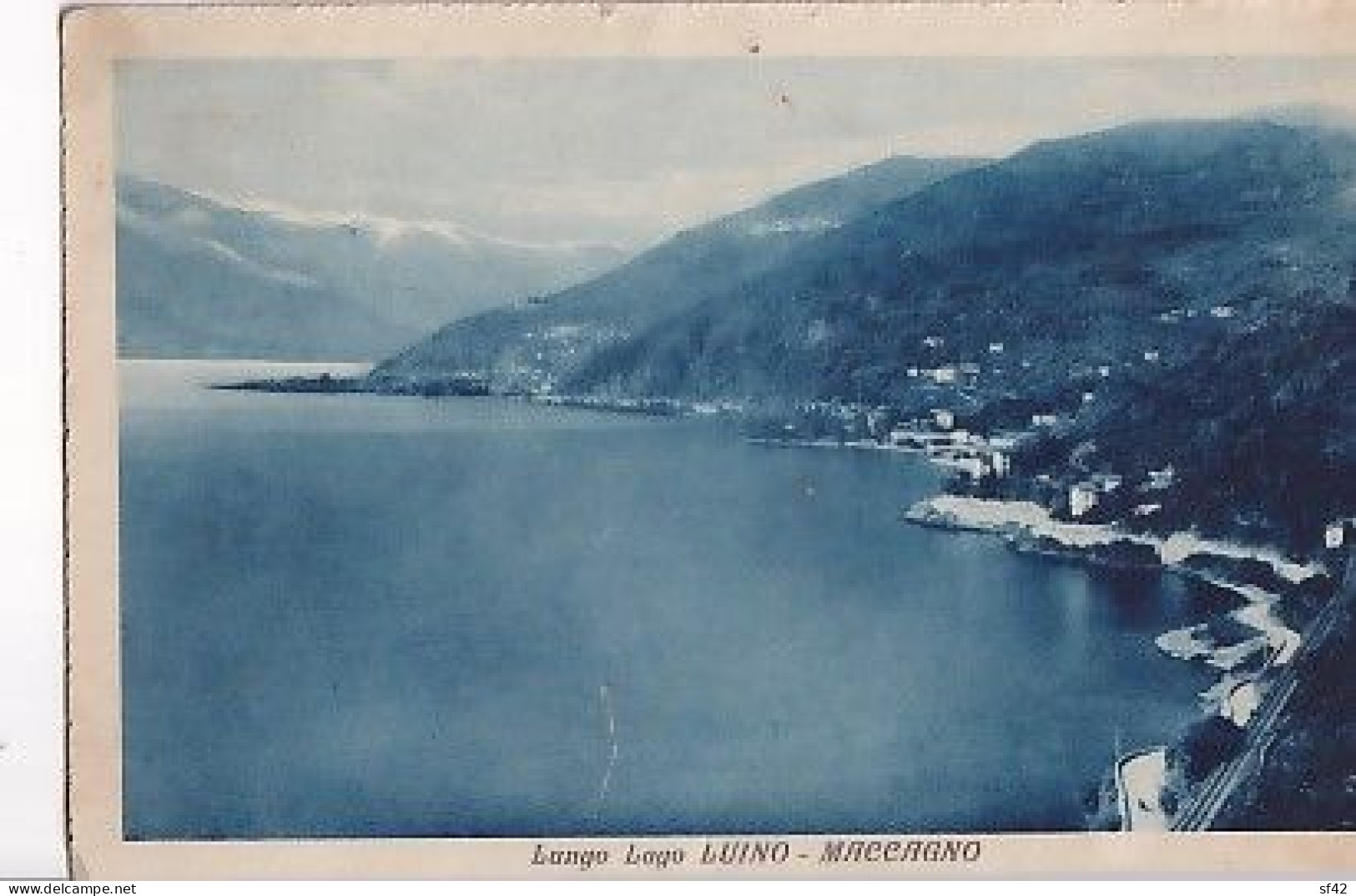 LUNGO LAGO   LUINO MACCAGNO - Varese