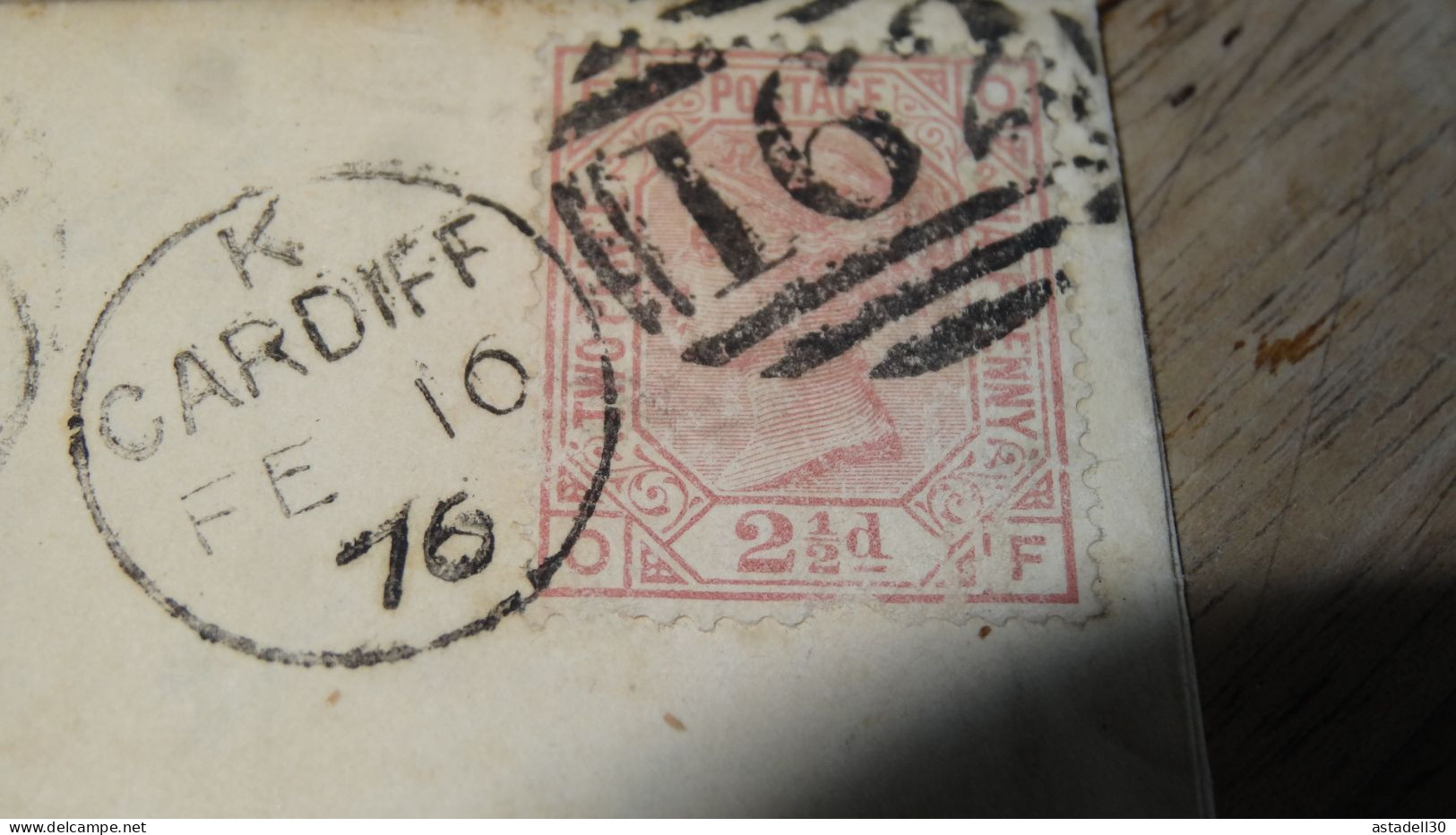 Lettre De Cardiff - 1876 ......... ..... 240424 ....... CL-12-3 - Other & Unclassified