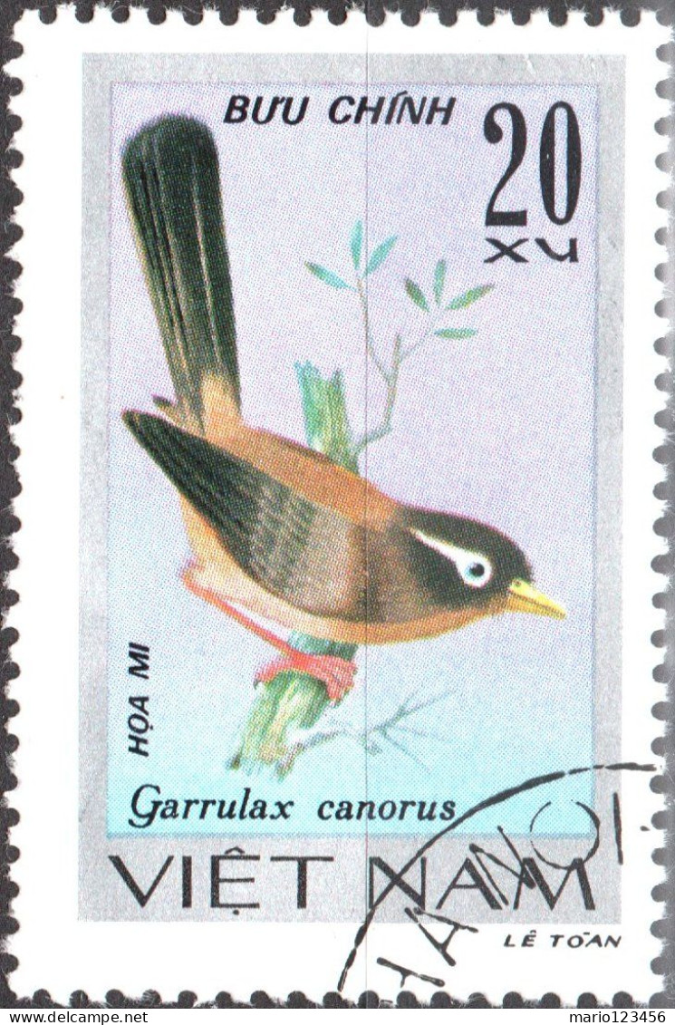 VIETNAM, FAUNA, UCCELLI, BIRDS, 1978, USATI Mi:VN 950, Scott:VN 914, Yt:VN 85 - Viêt-Nam