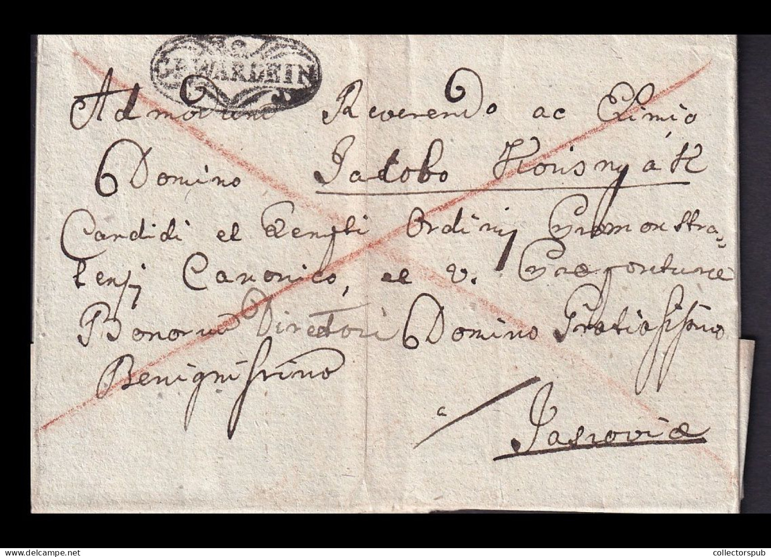 NAGYVÁRAD 1830. Ca. Nice Prephilately Cover - ...-1867 Prefilatelia