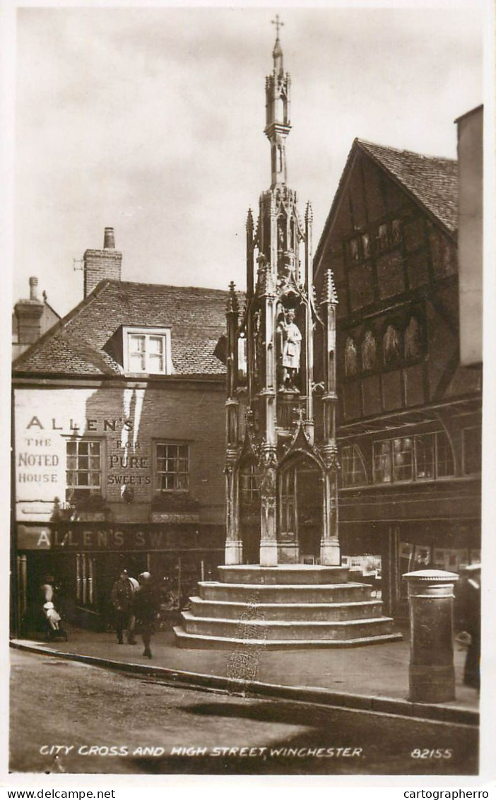 England Winchester City Cross & High Street - Winchester