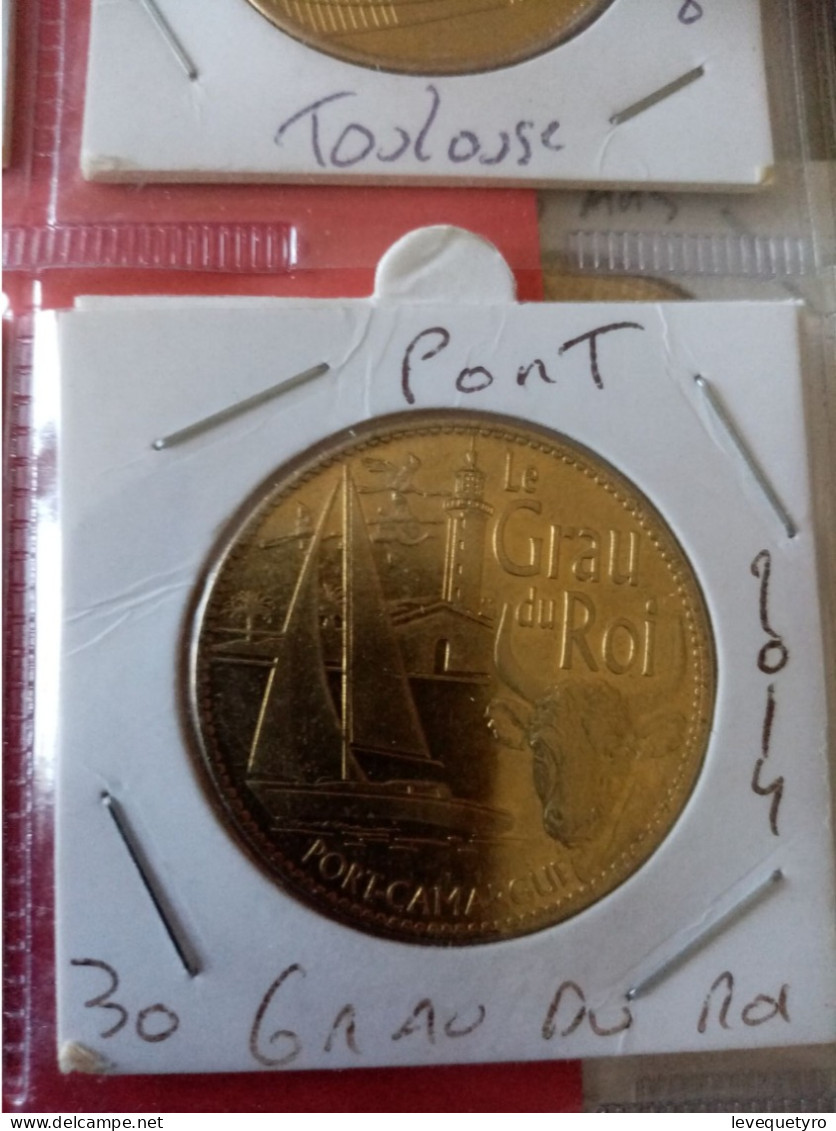 Médaille Touristique Arthus Bertrand AB 30 Grau Du Roi Port 2014 - 2014