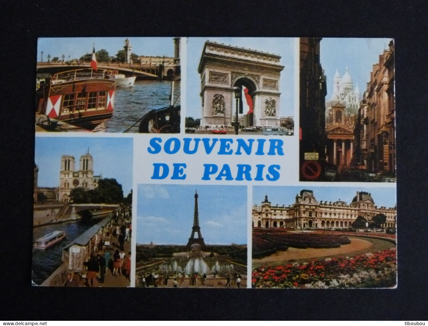 PARIS GARE DU NORD - FLAMME CODE POSTAL SUR MARIANNE BEQUET - SOUVENIR MULTIVUES - Mechanical Postmarks (Advertisement)