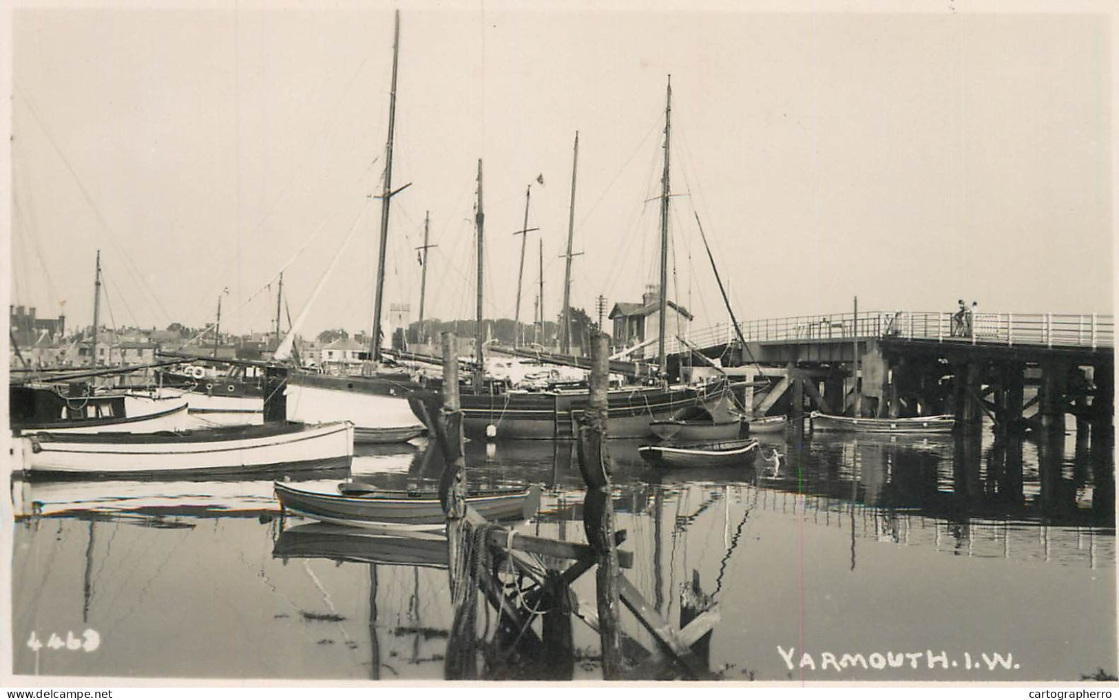 England Yarmouth Isle Of Wight Harbour Scenery - Sonstige & Ohne Zuordnung