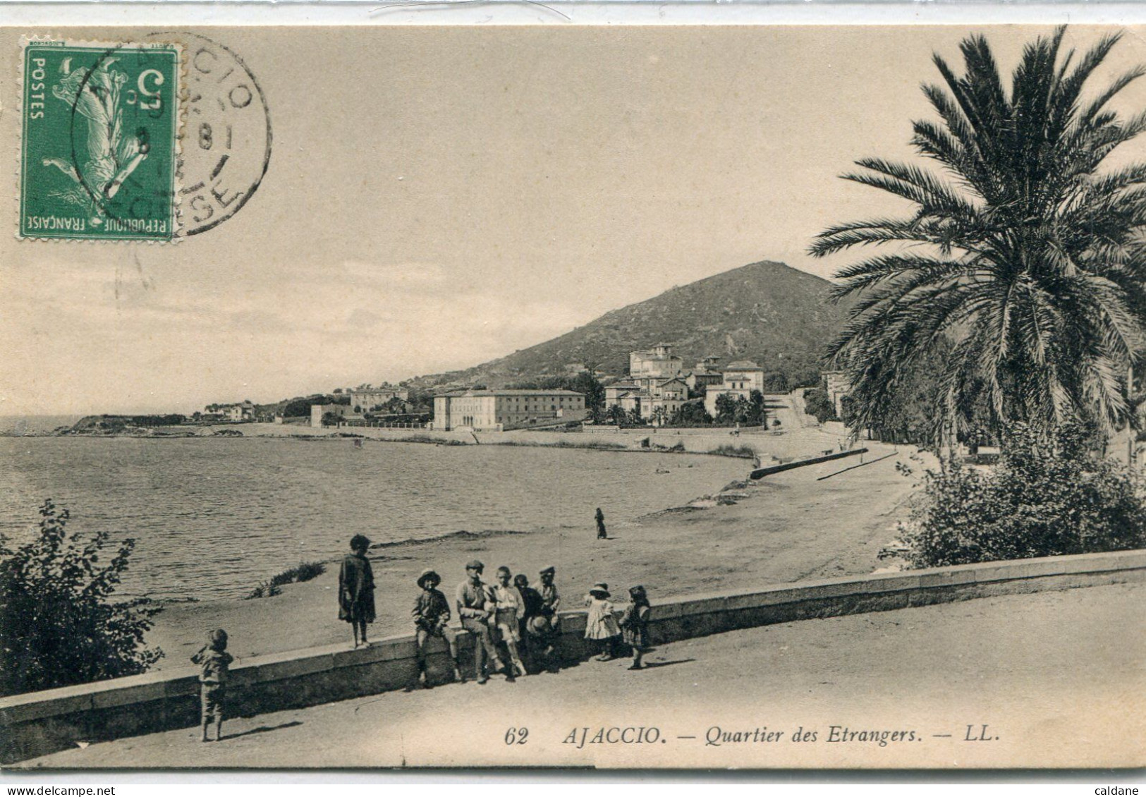 2A- CORSE- AJACCIO -Quartier. Des. Etrangers - Ajaccio