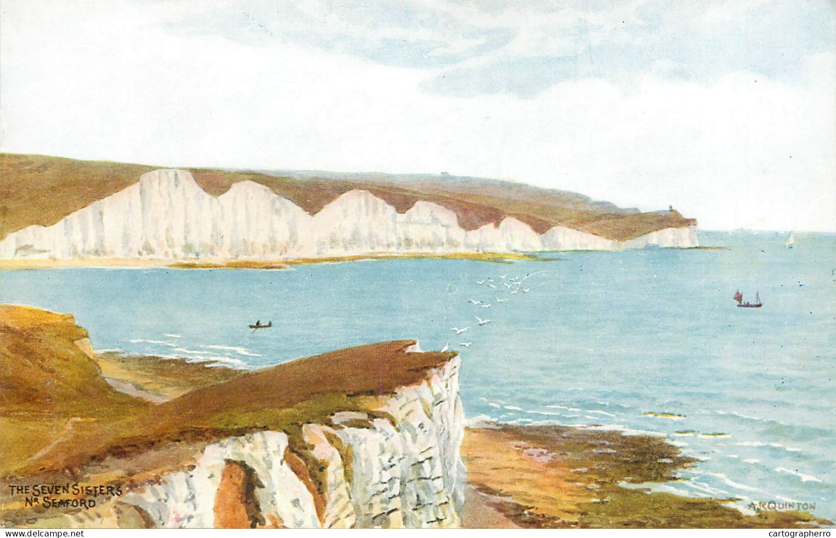 England Seven Sisters Near Seaford - Autres & Non Classés