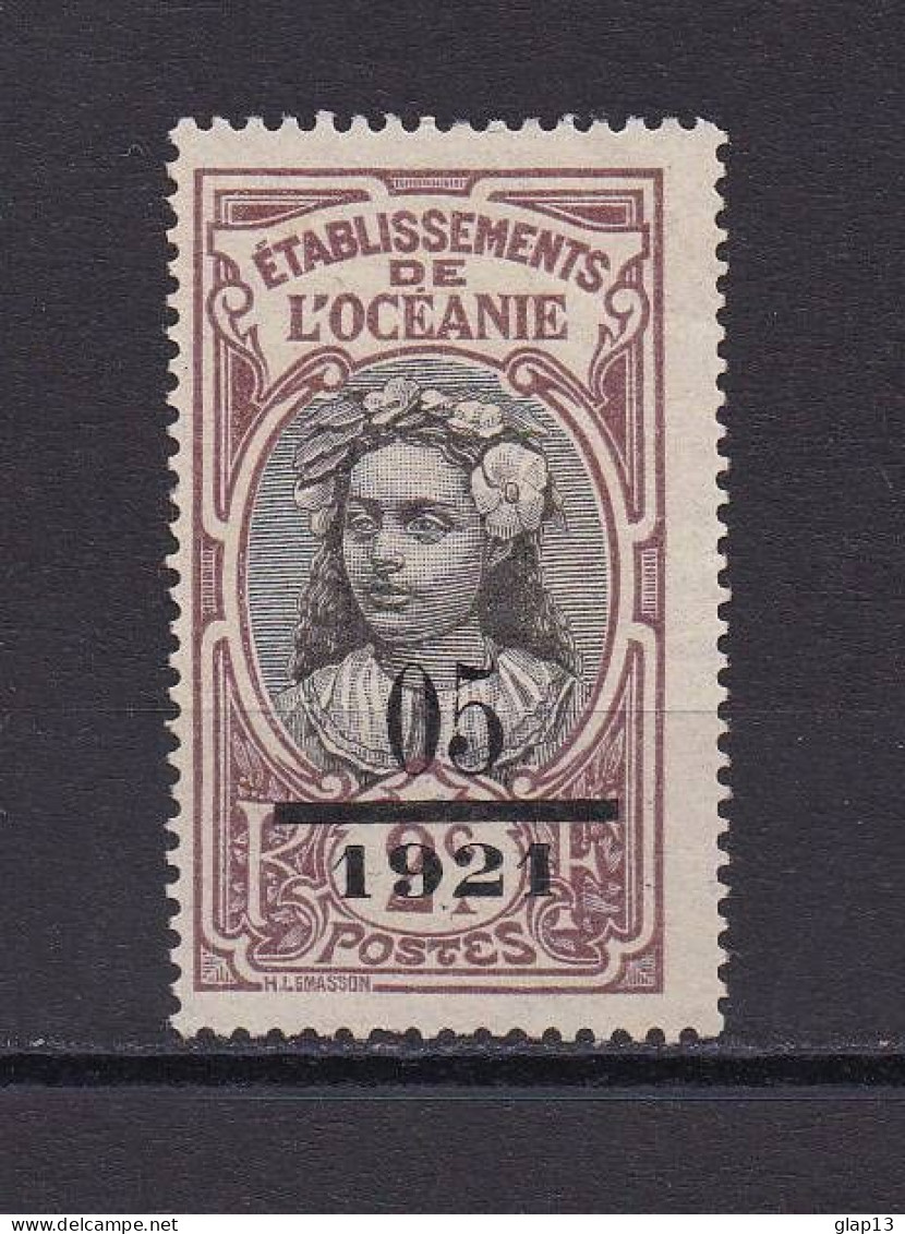 OCEANIE 1921 TIMBRE N°44 NEUF SANS GOMME - Ongebruikt