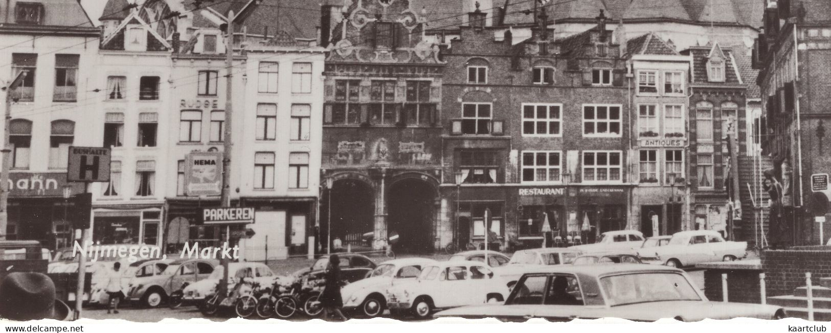 Nijmegen: FORD FAIRLANE '54, TAUNUS P2, FIAT 600, VW 1200 KÄFER/COX, CITROËN 2CV, SOLEX - Markt - (Holland) - Toerisme