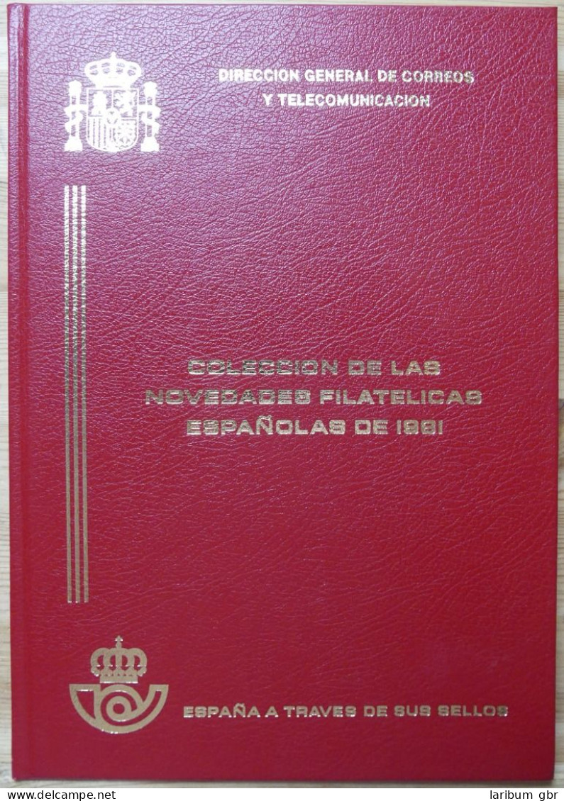 Spanien Jahrbuch 1981 Postfrisch #NO439 - Autres & Non Classés