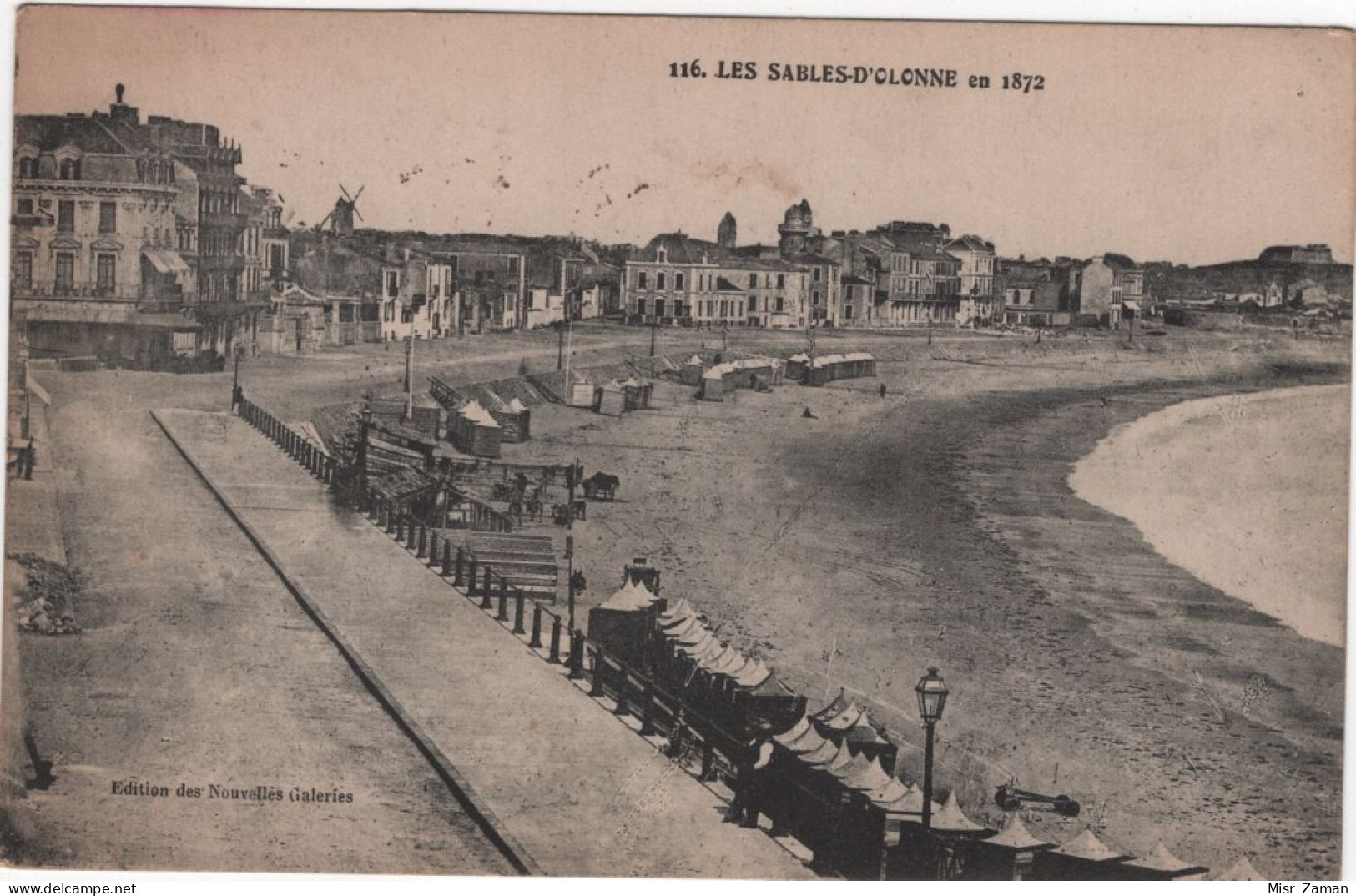 In 6 Languages Read A Story: Les Sables-D'Olonne En 1872 - Sables D'Olonne