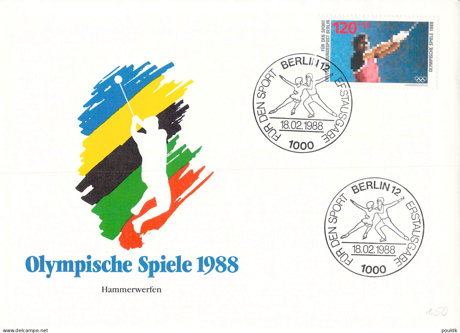 Olympic Games in Seoul 1988 - Ten Covers. Postal weight approx 0,080 kg. Please read Sales Conditions under Image